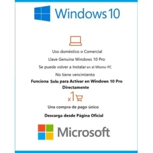 licencias windows 10 pro originales