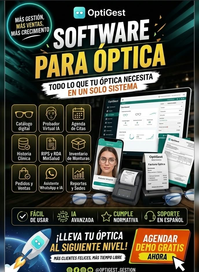 software para opticas con simulador